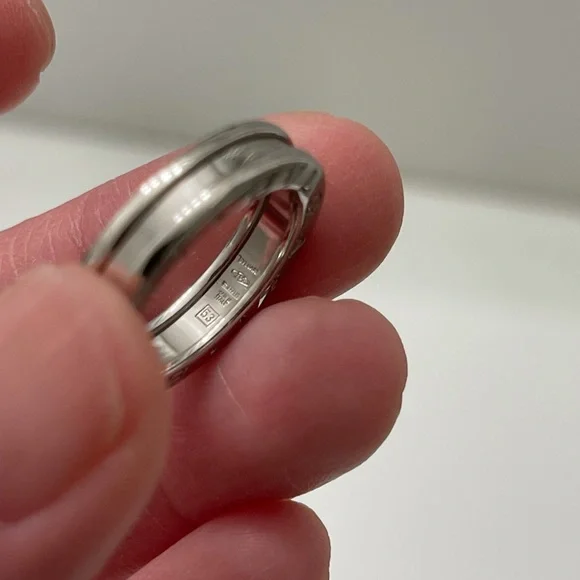Bvlgari b-zero 1 band whitegold 18k ring - Picture 4 of 8
